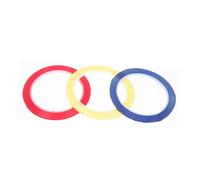 BESTonZON Cello Fretboard Tape Finger Position Labels for Beginners and Students, 3mm Colored Phoneme Note Stickers Red Yellow Blue, Free Cut Violin Accessory for Practice and Intonation