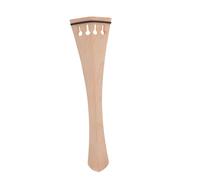 BESTonZON Cello Tailpiece Replacement Solid Maple Wood with Ebony Inlay Four Tuner for Cellists Durable Musical Instrument Accessory for Enhanced Sound