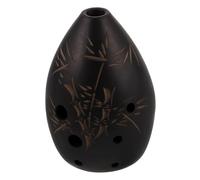 BESTonZON Ceramic Eight Hole Ocarina Instrument with Rich and Authentic Sound, Beginner Friendly Design for Adults and Children, for Personal Practice and Traditional Music Performances