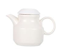 BESTonZON Ceramic Sauce Serving Jar Lid and Handle for Home Sauce Pitcher Restaurant Condiment Cup Use as Milk Container in Kitchen