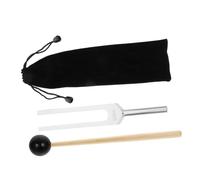 BESTonZON Chakra Tuning Fork Silver Aluminum Alloy Healing Medical Instrument for Sound Therapy and Accurate Musical Pitch