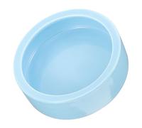 BESTonZON Chicken Feeder Ceramic Poultry Food Container for Chickens and Chicks and Easy to Clean Feeding Bowl for Dry and Wet Food Suitable for Poultry Use