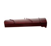 BESTonZON Children's Simulation Guzheng Small Chinese Instrument for Kids Beginner Practice Realistic Design Essential Features Reddish-Brown Playable Instrument