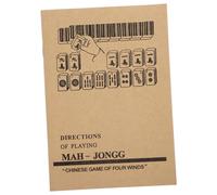 BESTonZON Chinese Mahjong Instruction Manual Detailed Tutorial and Step by Step Learning Guide with Comprehensive Rules and Strategies for Beginners and Experienced Players