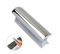 BESTonZON Chrome Metal Guitar Slide for Acoustic Electric Guitar Tone Bar Lap Steel Slide Tone Bars