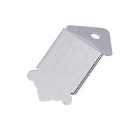 BESTonZON Chrome Triangle Plated Mandolin Guitar Tailpiece Decorative Screw Cover Easy String Change for Guitar Craftsmen