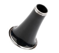 BESTonZON Clarinet Bell for Beginners Lightweight Black Single Clarinet Bell Replacement Portable Musical Instrument Accessory for Easy Use and Storage