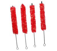 BESTonZON Clarinet Cleaner Plush Cleaning Brushes Suitable for Use inside Or outside The Instrument 4 Pcs Inner Cleaning, Convenient for Storage Random Color for Woodwind Instruments