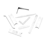 BESTonZON Clarinet Repair Kit Sax Joint Tool Wind Instrument Tool Kit Clarinet Cork Grease and Cleaning Cloth