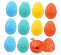 BESTonZON Colorful Dinosaur Egg Dig Kit with Realistic Cracked Design PVC Dinosaur for Educational and Fun Interactive Excavation Play