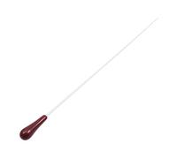 BESTonZON Colorful Orchestra Conducting Resin Music Conductor Stick Tube for Performance 12-inch Red for Symphony and Choral Events