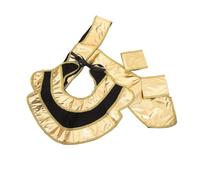 BESTonZON Complete Egyptian Pharaoh Costume Accessories Set for Men Authentic King Headpiece Collar Wristbands Royal Dress Up for Halloween Cosplay Themed Parties Boys Egyptian Costume