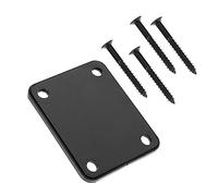 BESTonZON Connecting Plate for Electric Guitar Neck Plate Reinforcement Board Metal Simple Design Easy to Carry