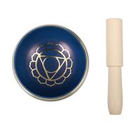 BESTonZON Copper-finished Meditation Bowl Yoga Singing Bowl Chanting Hammer Sound Therapy for Mindfulness