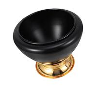 BESTonZON Copper Singing Bowl for Home Meditation and Yoga, Portable and Lightweight Sound Bowl for Energy Healers in Black, for Yoga Room Or Meditation Room