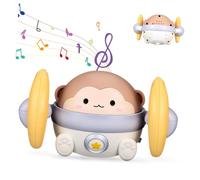 BESTonZON Crawling Guidance Toy for Toddlers Interactive Monkey Toy with Music Touch Control Sensory Play for Boys Girls Promotes Motor Skill Development Engagement