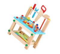 BESTonZON Creative DIY Tool Chair with Accessories for Learning and Imaginative Building Enhances Motor Skills and Logical Thinking for Boys