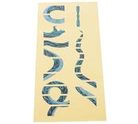BESTonZON Creative Fingerboard Sticker for Electric Guitar with Self-adhesive Paper Material, Easy to Operate and Strong Viscosity, Suitable for Guitars and Can Be Pasted at Will