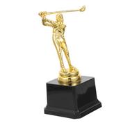 BESTonZON Creative Golf Trophy Decor Golf Award for Kindergarten Competitions Durable Material for Sports Events Novelty Trophy Model