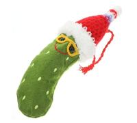 BESTonZON Creative Green Banana Hanging Pendant Made of Fabric with Multi-purpose and Anti-lost Features, Cute Cartoon Style Hanging Ornament for Home Décor and Party Decorations