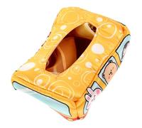 BESTonZON Crinkle Tissue Box Toy Montessori Sensory Exploration Fabric Toy for Engaging Textures Colors Safe Materials for Early Learning Activities
