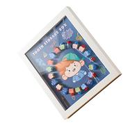 BESTonZON Crystal Baby Tooth Box Little Frame Kids Tooth Holder Keepsake Photo Frame Memorial Saver Newborn Collection