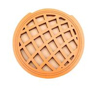 BESTonZON Custom Pattern Guitar Sound Hole Lid Wood Carved Guitar Cover Block Feedback for Clean Compact