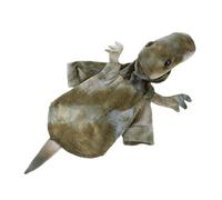 BESTonZON Cute Dinosaur Dog Costume Warm Plush Hoodie Funny Pet Cosplay Outfit for Dogs and Cats Photos Props Size L