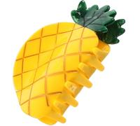 BESTonZON Cute Pineapple Gift Hair Claw Clip for Women, Fruit Shaped Acetic Acid Sheet with Secure Hold and Versatile Style, Novelty Shell Shape Hair Claw Clip for Daily Use