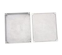 BESTonZON Diecasting Stomp Box Aluminum Enclosure Replacement Silver Polished Surface Practical Guitar Case for DIY Electric Guitar Effect Pedals