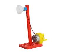 BESTonZON DIY Hand Generator Model Educational Science for Creative Manual Electricity Generator Experiment Kit Tool for Students