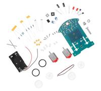 BESTonZON DIY Smart Car Electronic Soldering Kit for Stem Science Experiment Easy Assemble Circuit Test Project Educational Electronic Learning for Beginners and Hobbyists Random Color