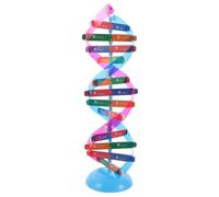 BESTonZON Dna Double Helix Model Kit for Classroom Biology Teaching Aid Self-assembling Molecular Structure Educational Tool for Genetics and Research Studies
