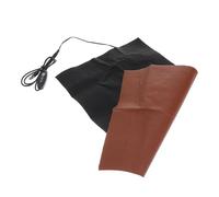 BESTonZON Dog Heating Pad USB Electric Blanket with 3-Stage Adjustable Temperature 3045 Leather Anti-Bite Heating Mat for Pets Suitable for Cats and Dogs Random Color Random Color