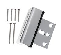BESTonZON Door Reinforcement Lock Childproof Security Latch for Front Doors Sturdy Design Easy Install Impact Resistant for Home Safety Prevents Boys and Girls from Sneaking