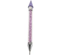 BESTonZON Dotting Pen Dual-ended Rhinestone Picker Pen Acrylic Nail Art Tool for Beginners and Professional Nail Artists