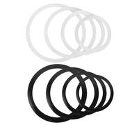 BESTonZON Drum Dampening Rings for Full Drum Kit Noise Isolation Mute Pads Vibration Absorbing Sound Suppression Rings Tone Control for Practice and Live Performance