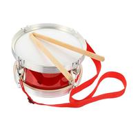 BESTonZON Drum Metal and for Drumsticks Strap Snare Toy Early Set with Training, Plastic Percussion Musical Instrument for Hearing Development and Performance Children's Education