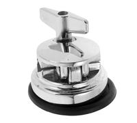 BESTonZON Drum Saddle Adjuster Iron Tom Base Tom Stand Leg Holder Mount Bracket for Drum Kit Accessories for Percussion Use