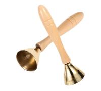 BESTonZON Educational Handheld Bell for Copper Percussion Instruments for Preschool Music Learning Compact Musical Bells to Develop Finger Flexibility and Talent
