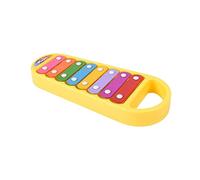 BESTonZON Eight Tone Percussion Instrument Hand Knock Xylophone Glockenspiel Bright Abs Material Educational Musical Instrument for Boy Girl Portable and Melodious Sound Random Color