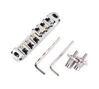 BESTonZON Electric Guitar Bridge Tailpiece Locking Roller Ball Saddle Stringed Instruments Replacement Parts
