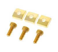 BESTonZON Electric Guitar String Blocks Locking Nut Clamps Guitar Mounting Blocks Set
