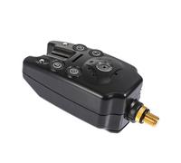 BESTonZON Electronic Fishing Bite Alarm with Loud Alert Sound Smart Night Fishing Accessory for Rods Portable Black for
