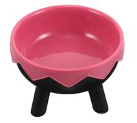 BESTonZON Ergonomic Raised Pet Bowls with Slip Base for Cats and Small Dogs Reducing Neck Stress and Preventing Spills Durable and Hygienic Design