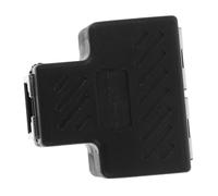 BESTonZON Ethernet Splitter 1 to 2 High-speed Network Coupler for Router Modem 3-way Rj45 Connector Black for Single Device Internet Connection