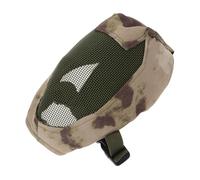 BESTonZON Fencing Mask with Headband Breathable Metal Mesh Face Guard for Outdoor Sports and Riot Control Comprehensive Protection for Intense Activities