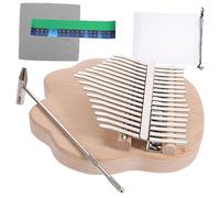 BESTonZON Finger Piano 17 Keys Kalimba for Boys and Girls Musical Instrument Small Portable Easy to Play for Children