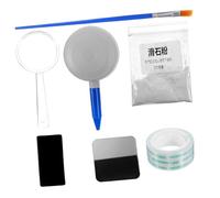 BESTonZON Fingerprint DIY Science Experiment for Educational Learning Safe Non-toxic Material with Smooth Surface Interactive Fingerprint Recognition for Student Science Lessons Random Color