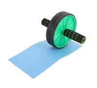 BESTonZON Five Hole Double Round Abs Roller Wheel Mute Muscle Training Equipment for Men Portable Fitness Tool for Core Strength and Endurance Workouts for Home and Gym Use